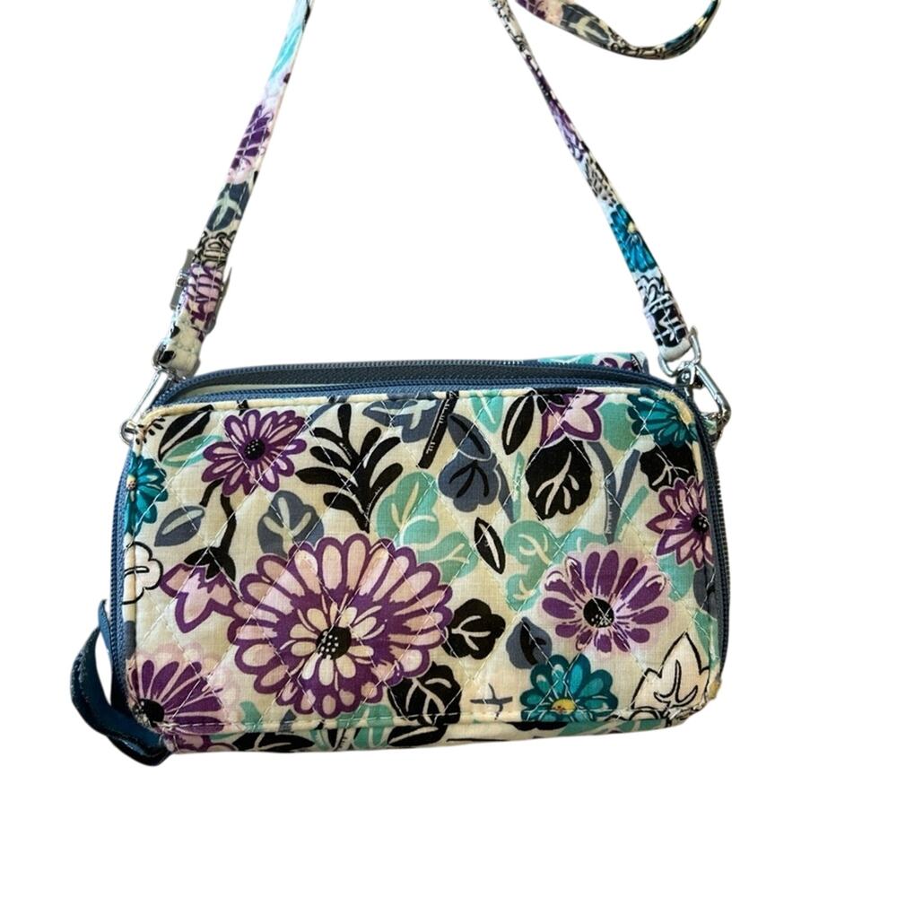 Vera Bradley Floral Penelope’s Garden Crossbody Bag - Picture 3 of 6